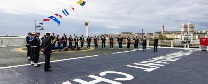 Taufe der Le Commandant Charcot, Le Havre